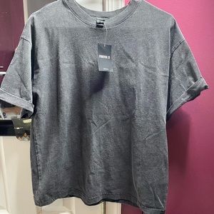 grey/acid boxy t-shirt